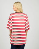 ALL ABOUT EVE - DOLLY OVERSIZED STRIPE TEE