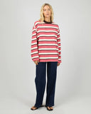 ALL ABOUT EVE - DOLLY LS STRIPE TEE