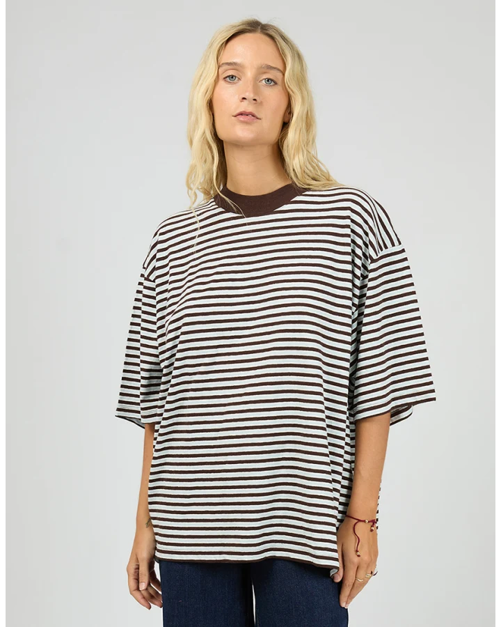 ALL ABOUT EVE - WINNIE OVERSIZED STRIPE TEE