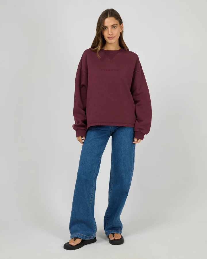 ALL ABOUT EVE - WASHED BOX CREW