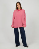 ALL ABOUT EVE - PALOMA LS STRIPE TEE