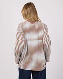 ALL ABOUT EVE - PALOMA LS STRIPE TEE
