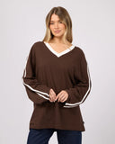 ALL ABOUT EVE - ZULU V-NECK LS TEE