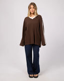 ALL ABOUT EVE - ZULU V-NECK LS TEE
