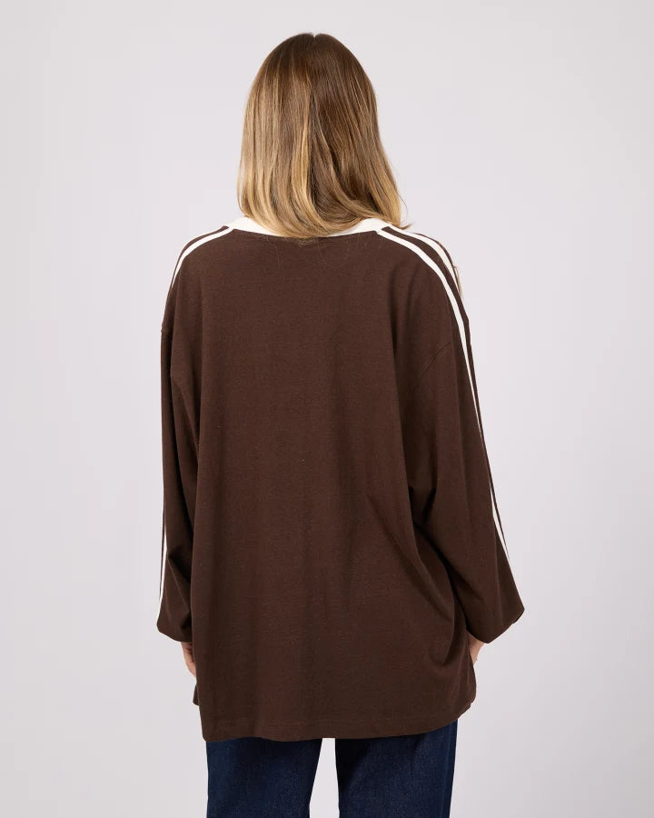ALL ABOUT EVE - ZULU V-NECK LS TEE