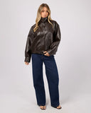 ALL ABOUT EVE - JAYNEE FUNNEL NECK JACKET