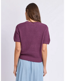 FOXWOOD - BLAIR SHORT SLEEVE KNIT