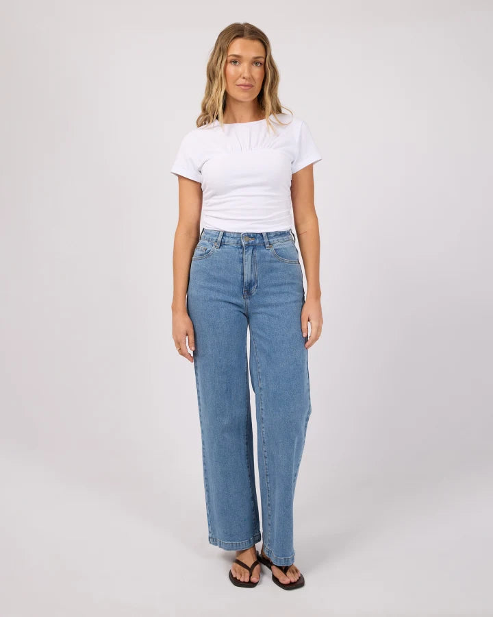 ALL ABOUT EVE - MIMI RUCHED TOP