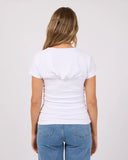 ALL ABOUT EVE - MIMI RUCHED TOP