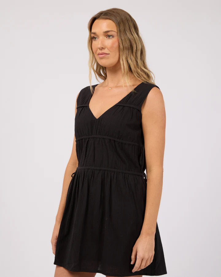 ALL ABOUT EVE - HEIDI RUCHED MINI DRESS