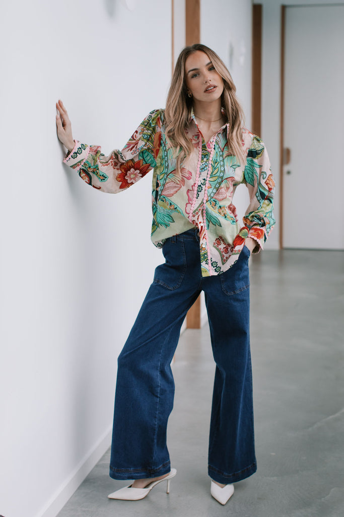 JOOP & GYPSY - ST TROPEZ COTTON DOBBIE SHIRT