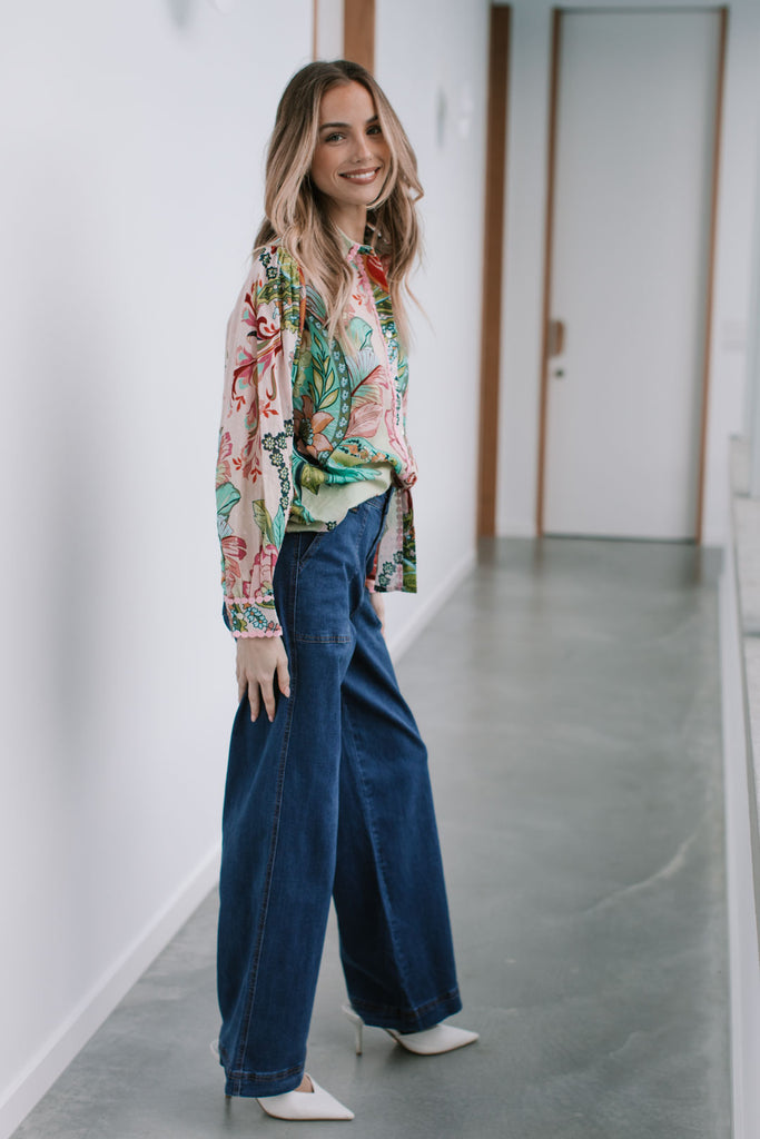 JOOP & GYPSY - ST TROPEZ COTTON DOBBIE SHIRT