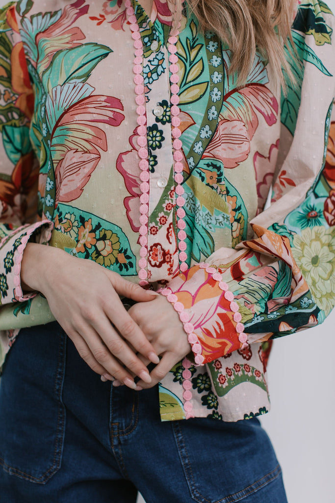 JOOP & GYPSY - ST TROPEZ COTTON DOBBIE SHIRT