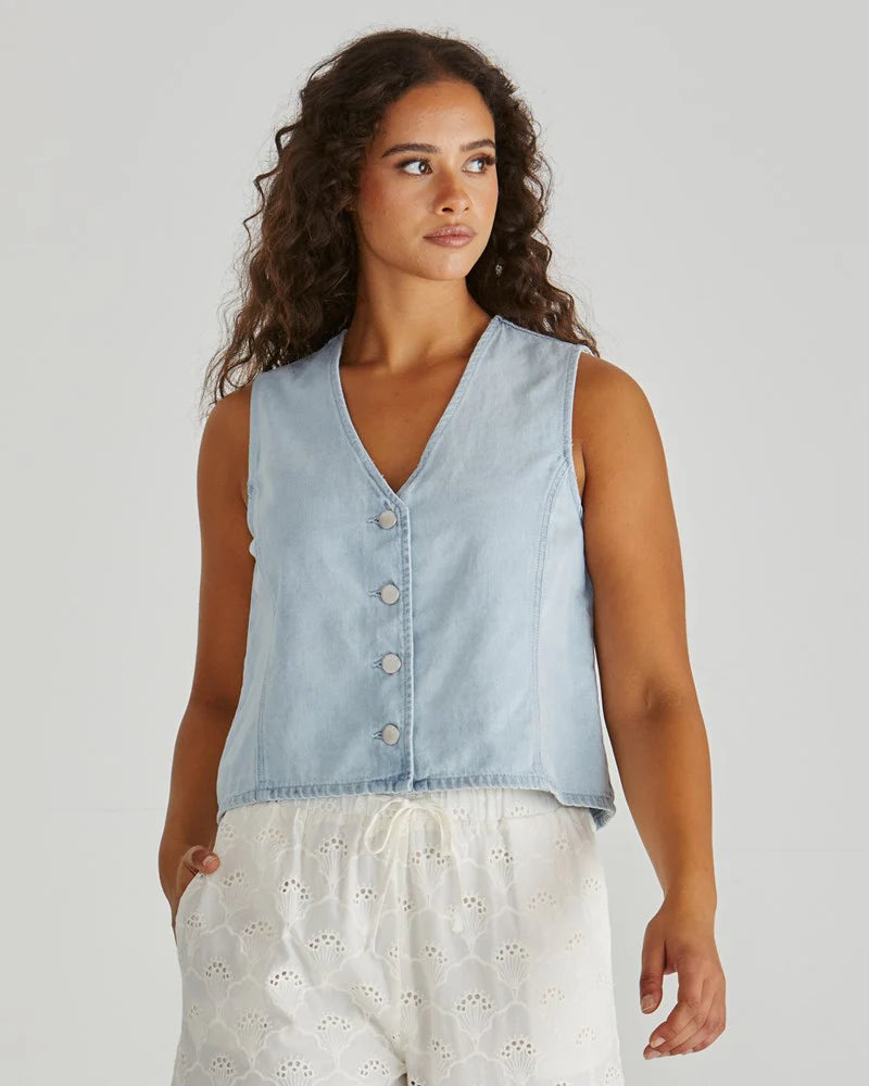 SASS - SABINE DENIM VEST