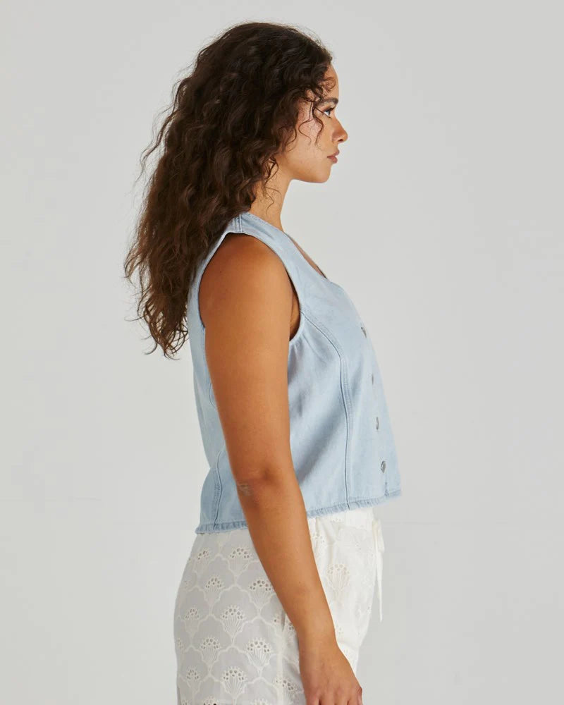 SASS - SABINE DENIM VEST