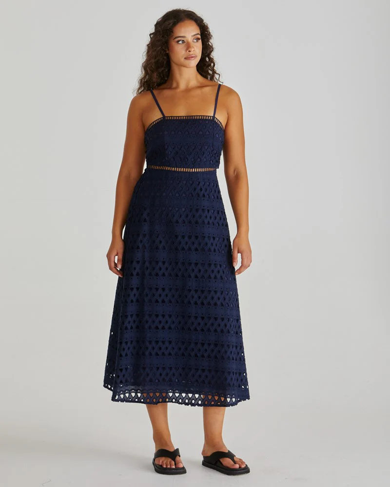 SASS - KALI BRODERIE DRESS