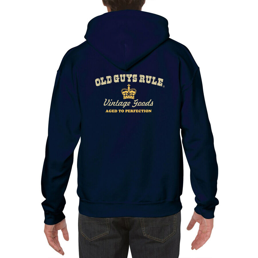 OLD GUYS RULE - VINT LABEL HOODIE