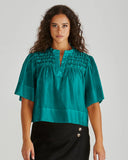SASS - FILLIP RUFFLE YOKE BLOUSE