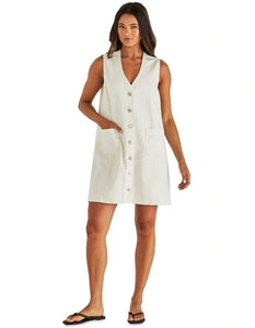 SASS - SABINE DENIM VEST DRESS