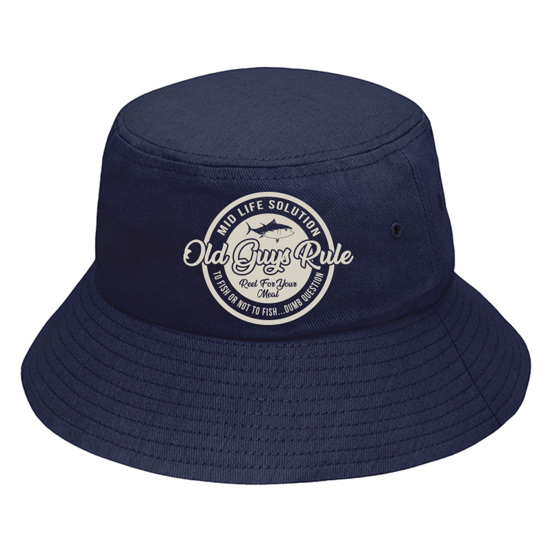OLD GUYS RULE - MIDLIFE SOL BUCKET HAT