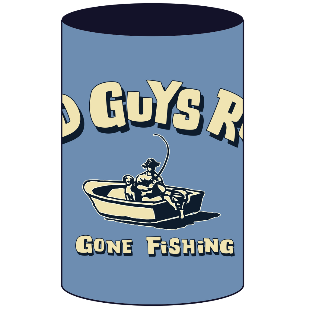 OLD GUYS RULE - GONE FISHING DRINK COOLER