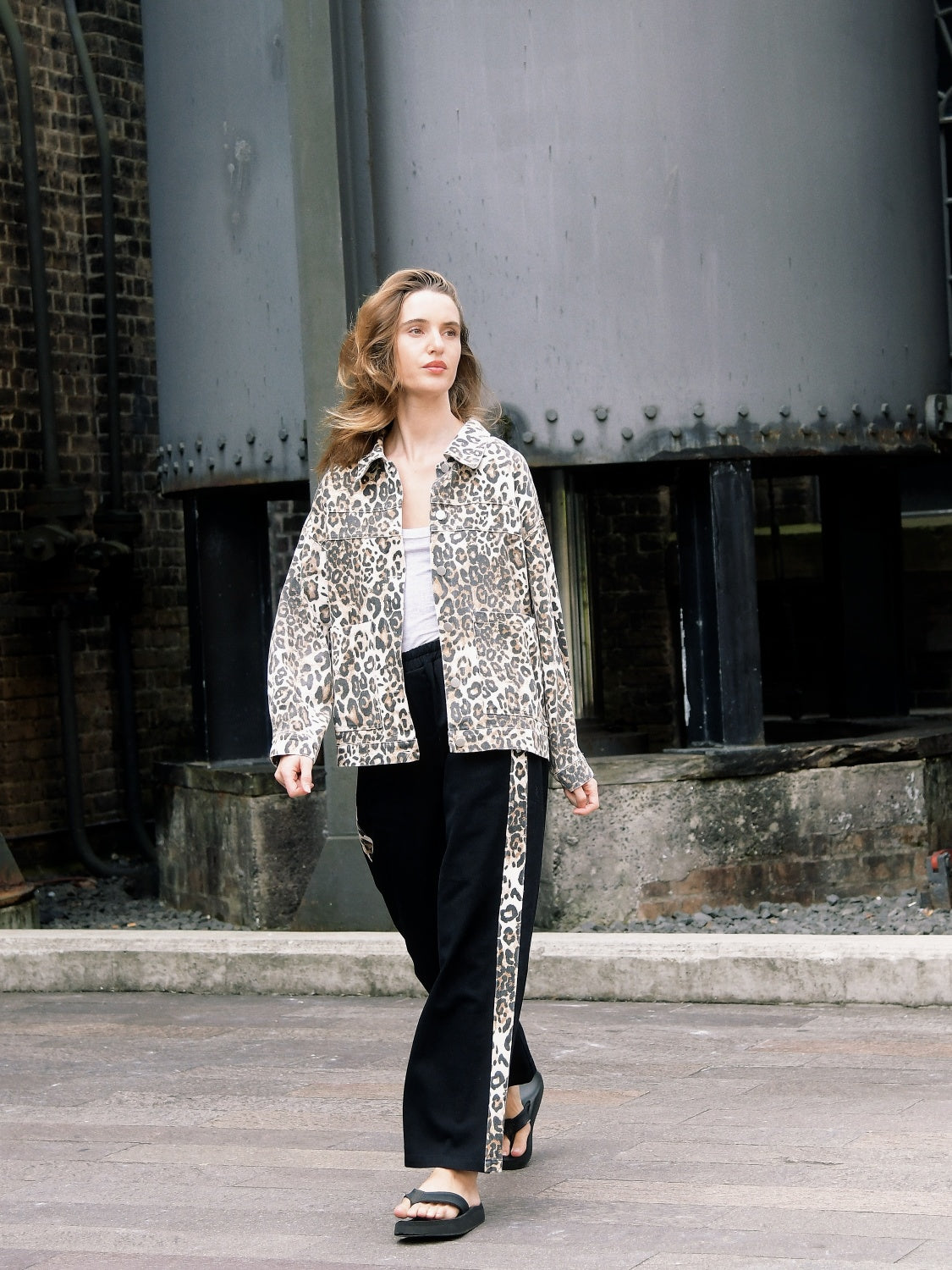WORTHIER - RAY LEOPARD JACKET