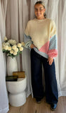 MIRACLE - COLOURBLOCK TRI KNIT