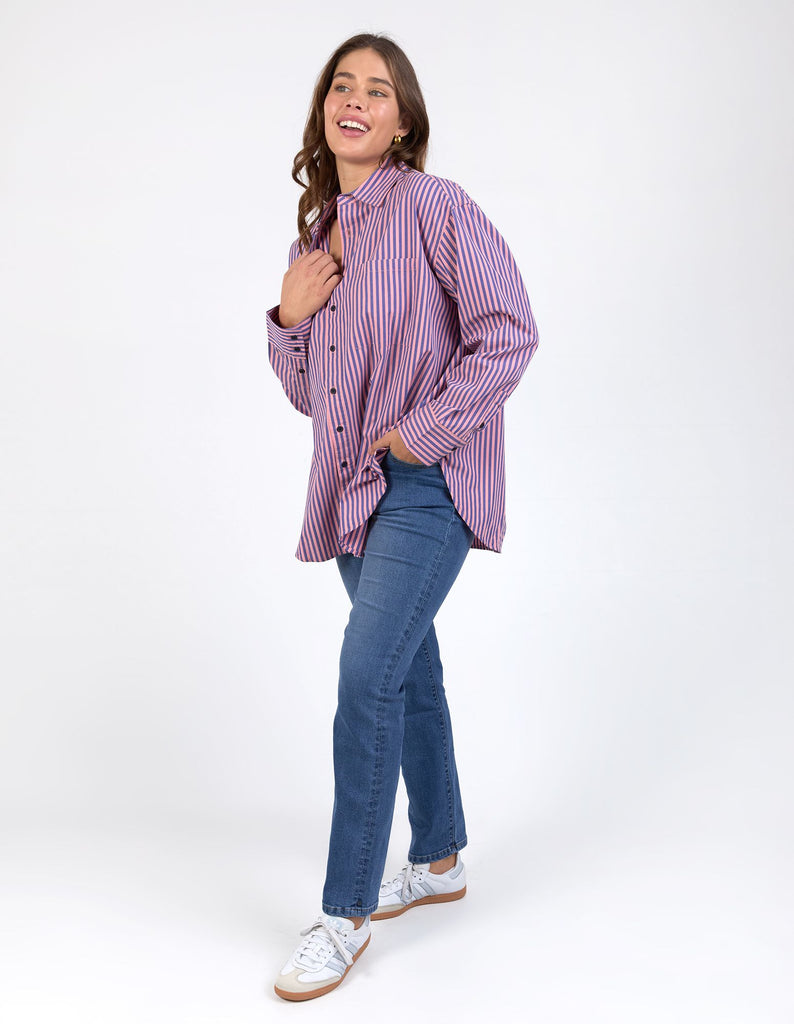 ELM - LILA STRIPE SHIRT