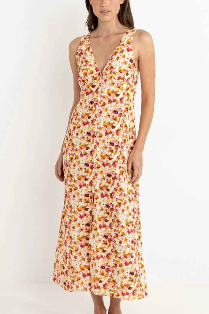 RHYTHM - HAVEN FLORAL MAXI DRESS