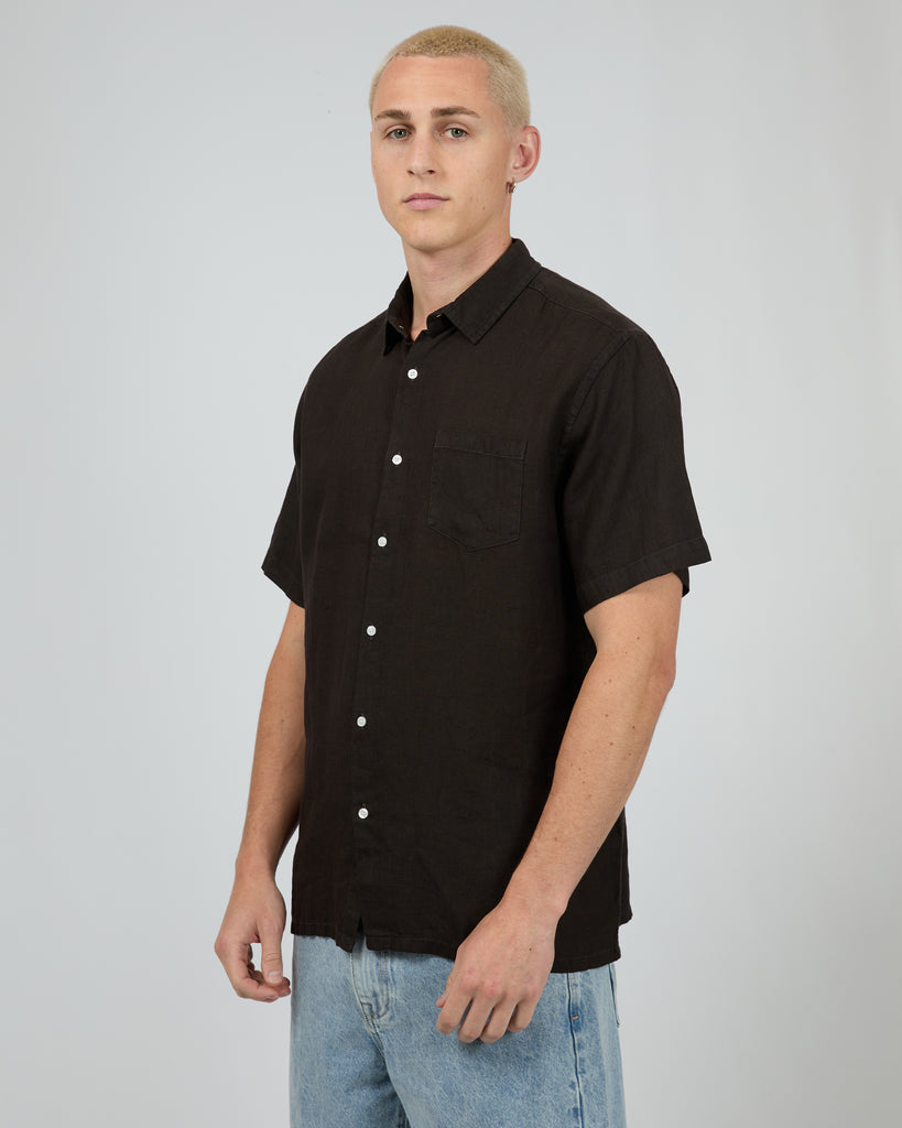 SILENT THEORY - LINEN SS SHIRT II