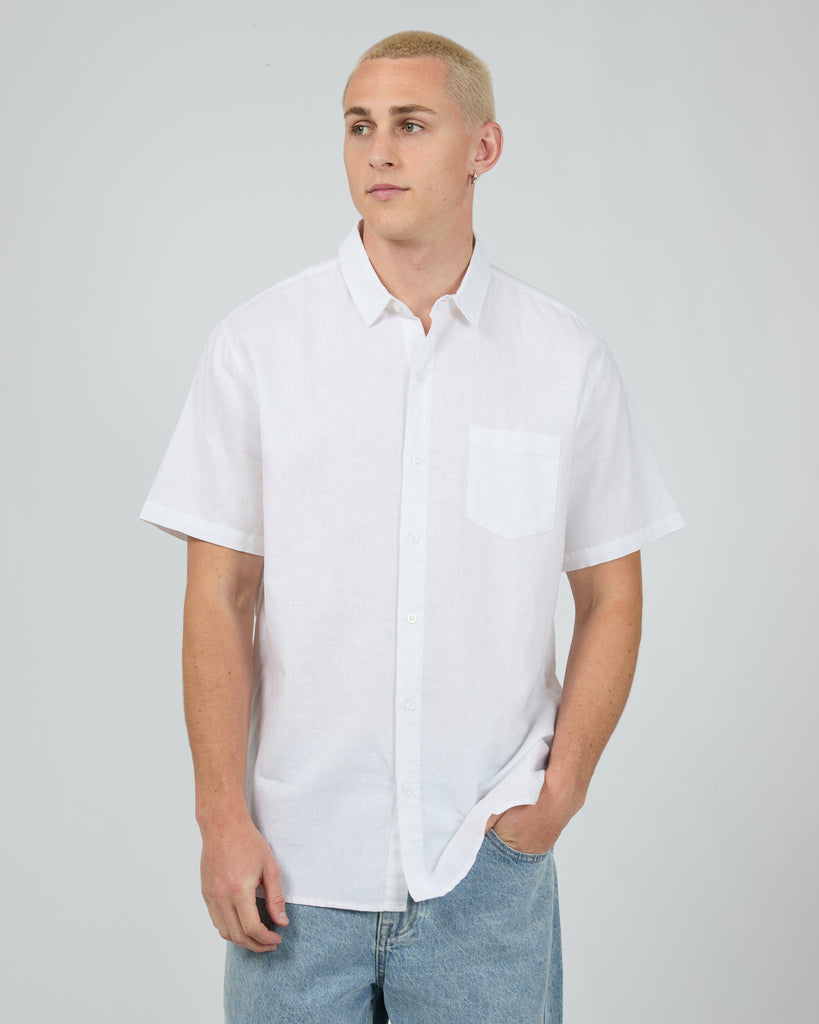 SILENT THEORY - LINEN SS SHIRT II