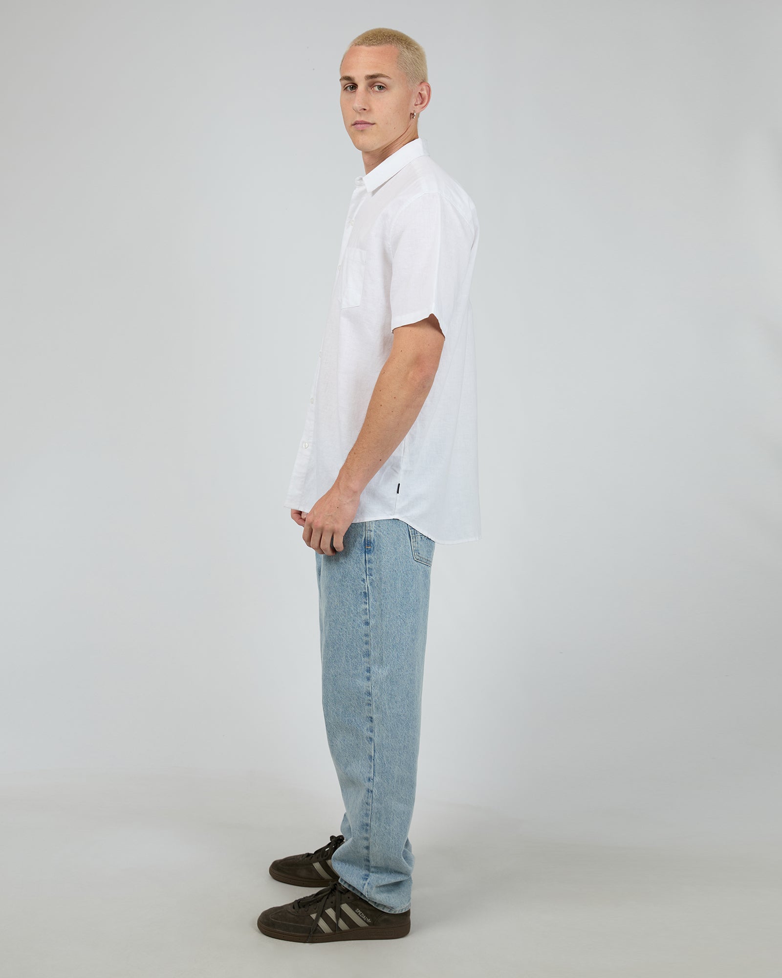 SILENT THEORY - LINEN SS SHIRT II