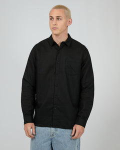 SILENT THEORY - LINEN LS SHIRT II