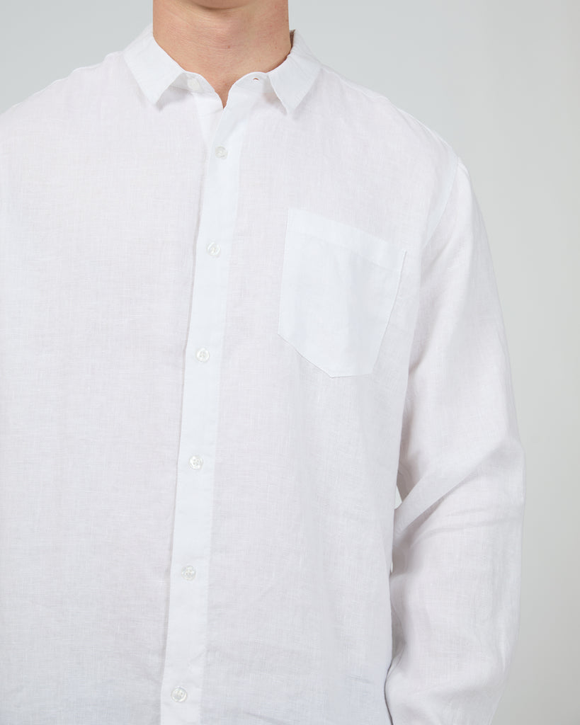 SILENT THEORY - LINEN LS SHIRT II