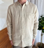 SILENT THEORY - LINEN L/S SHIRT