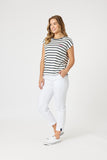THREADZ - AMOUR STRIPE TEE
