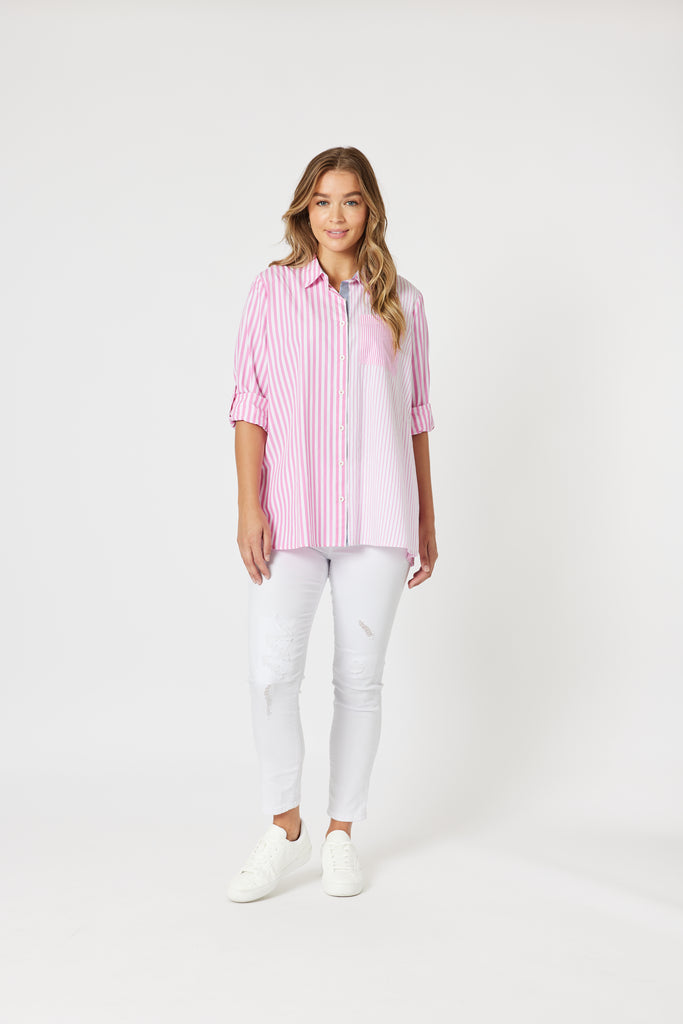 THREADZ - SKYLER STRIPE SHIRT