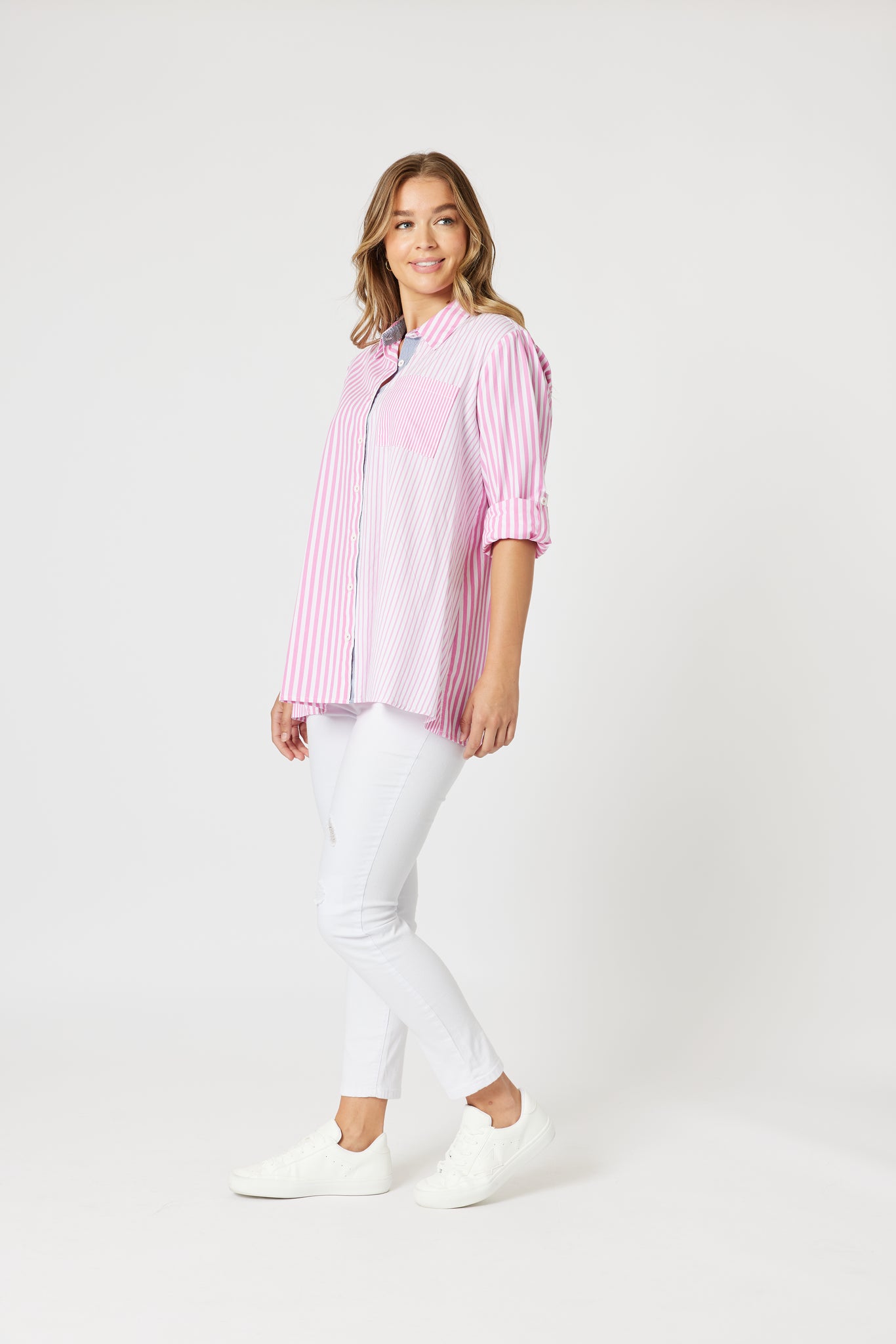 THREADZ - SKYLER STRIPE SHIRT