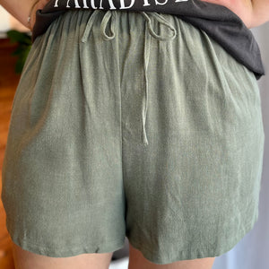 ALL ABOUT EVE - LUXE LINEN SHORT