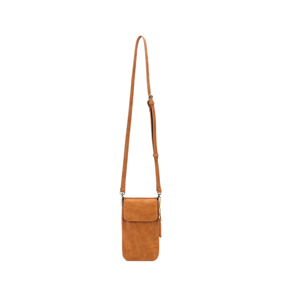 BLACK CAVIAR - LOU LOU PHONE CROSSBODY WALLET