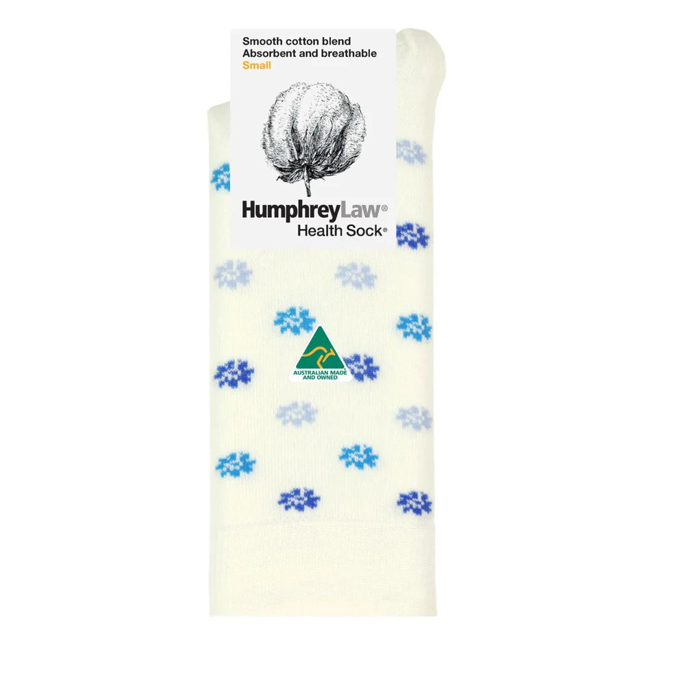 HUMPHREY LAW - HEALTH 85% MERC COTTON PATTERNED SOCKS