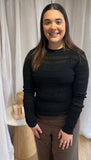 MI OBSESSION - KNITTED LONG SLEEVE TOP