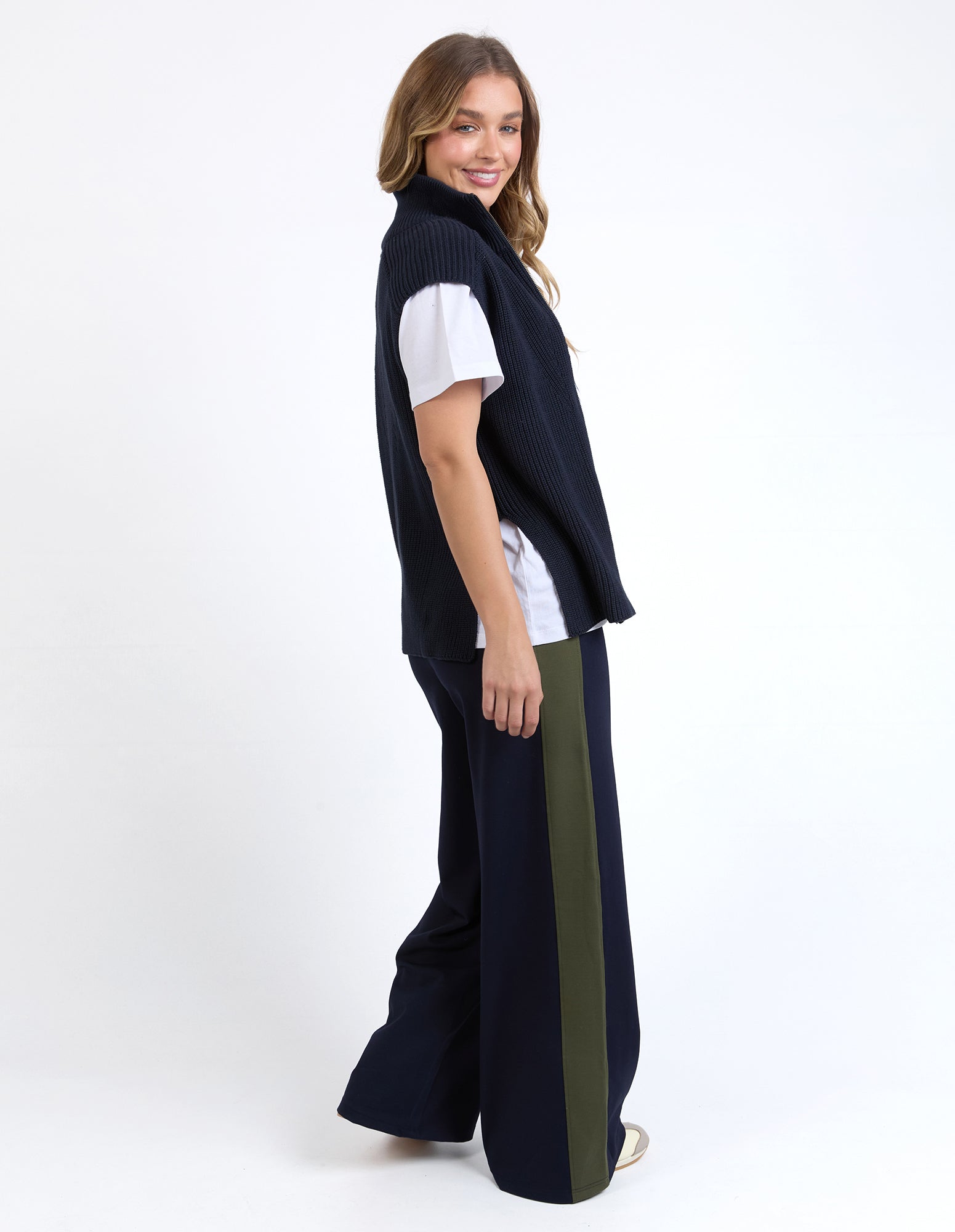 FOXWOOD - ZIP KNIT VEST