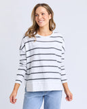 FOXWOOD - JAYNE STRIPE THROW ON TOP