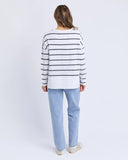 FOXWOOD - JAYNE STRIPE THROW ON TOP