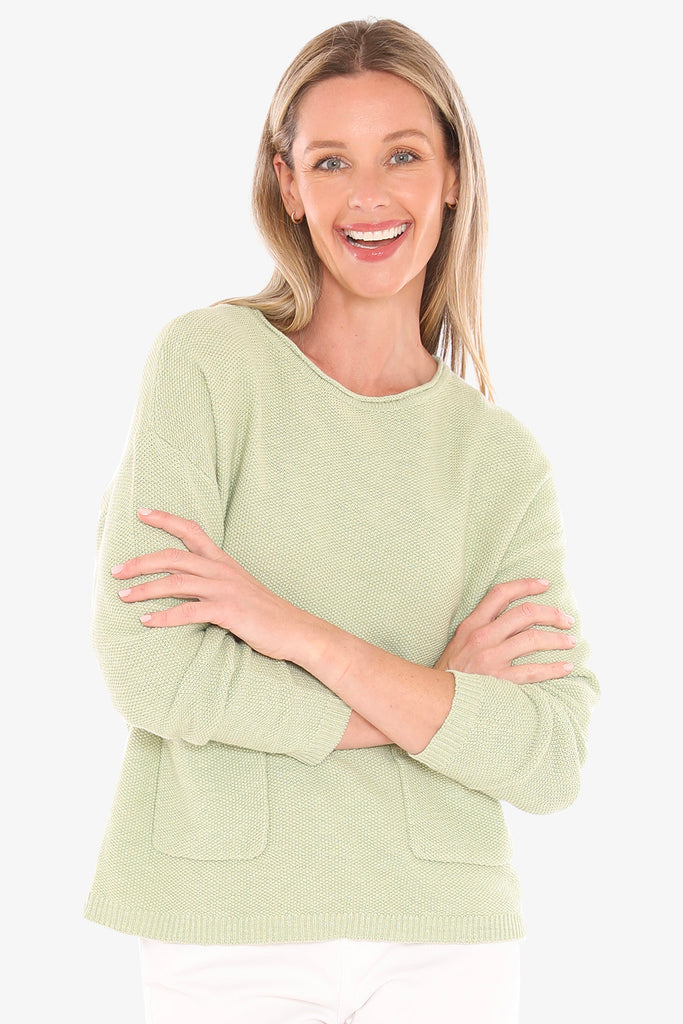 JUMP - TEXTURED PULLOVER