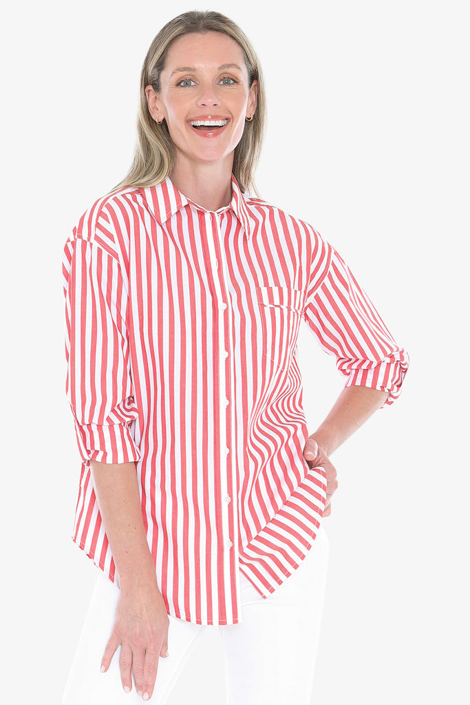 JUMP - HOLIDAY STRIPE SHIRT