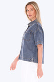 JUMP - SOFT DENIM S/S SHIRT