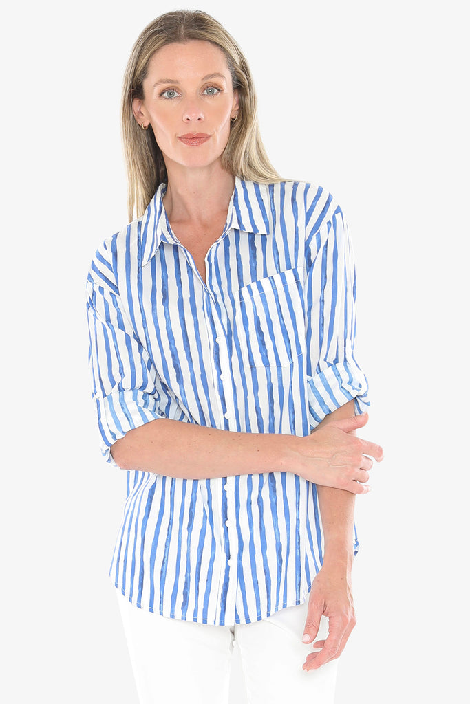 JUMP - WATER STRIPE SHIRT