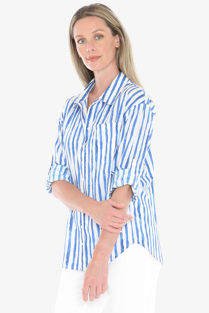 JUMP - WATER STRIPE SHIRT
